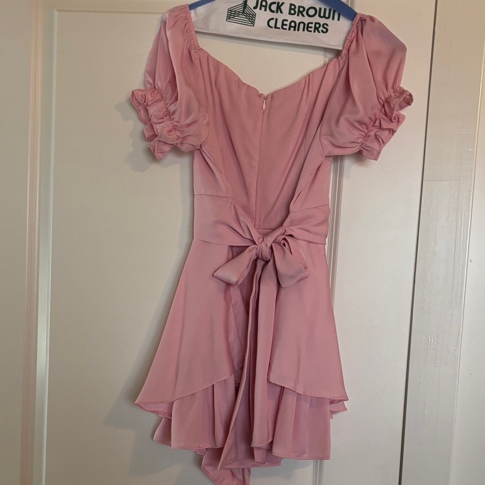 American Threads Pink Ruffled Romper - Picture 3 of 3